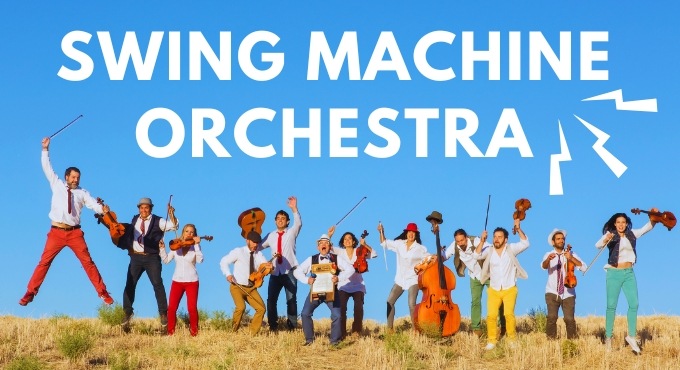 Cartel del espectáculo Swing Machine Orchestra