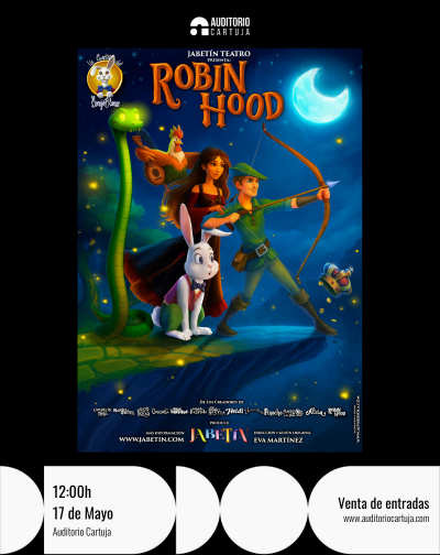 Cartel del espectáculo Robin Hood