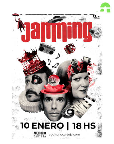 Cartel del espectáculo Jamming