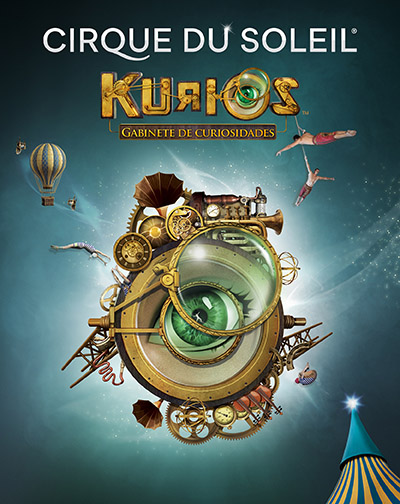 Cartel del espectáculo Cirque Du Soleil - Kurios