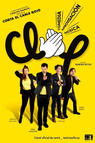 Cartel del espectáculo Clap