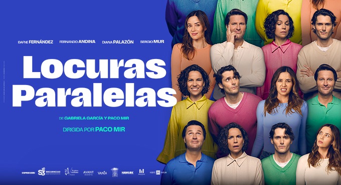 Cartel del espectáculo Locuras Paralelas