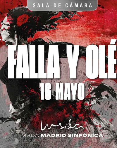 Cartel del espectáculo Falla y Olé