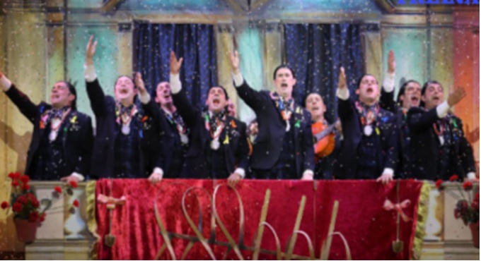 Cartel del espectáculo Chirigota SSSHHH - Antonio Álvarez El bizcocho