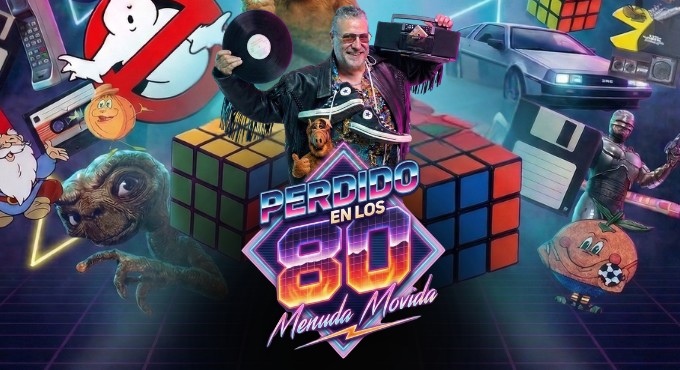Cartel del espectáculo Perdido en los Ochenta