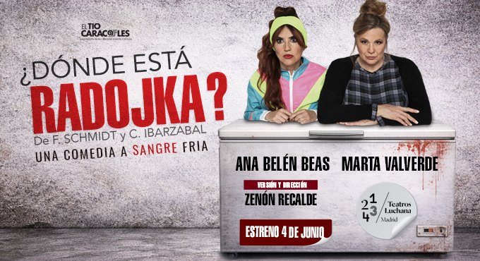 Cartel del espectáculo ¿Dónde Está Radojka?