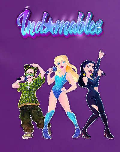 Cartel del espectáculo INDOMABLES. Tributo a Taylor Swift, Billie Eilish y Dua Lipa.