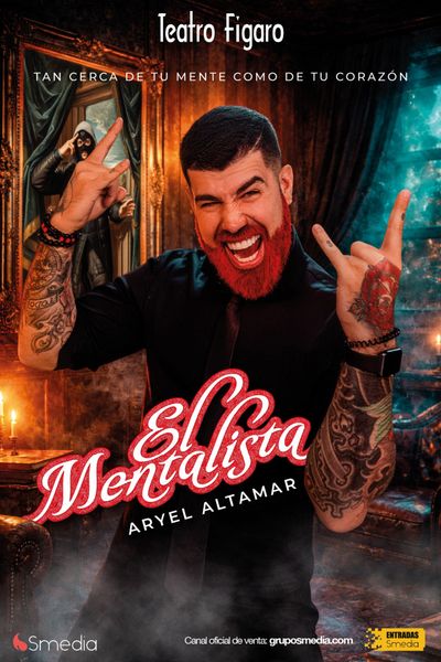 Cartel del espectáculo El Mentalista - Aryel Altamar