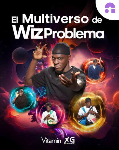 Cartel del espectáculo El Multiverso de Wiz Problema