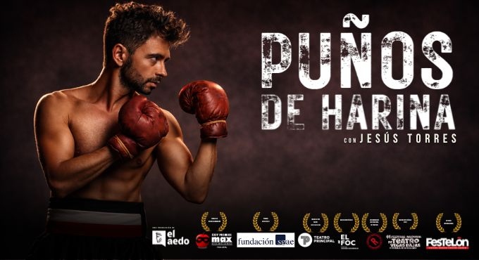 Cartel del espectáculo Puños de Harina