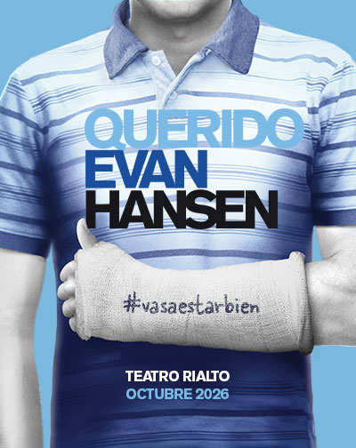 Cartel del espectáculo Querido Evan Hansen