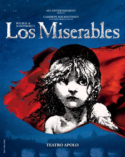 Cartel del espectáculo Los Miserables