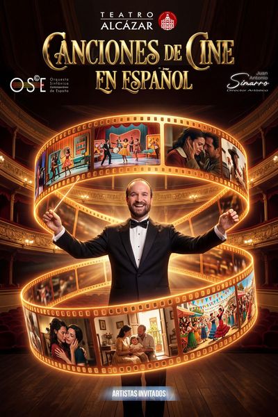 Cartel del espectáculo Canciones de Cine en Español