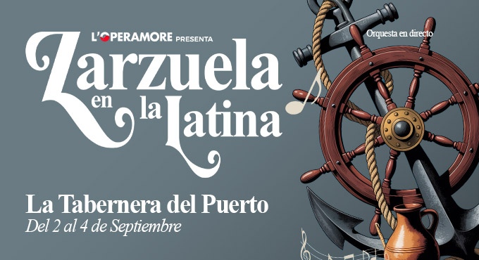 Cartel del espectáculo La Tabernera del Puerto - Zarzuela en La Latina