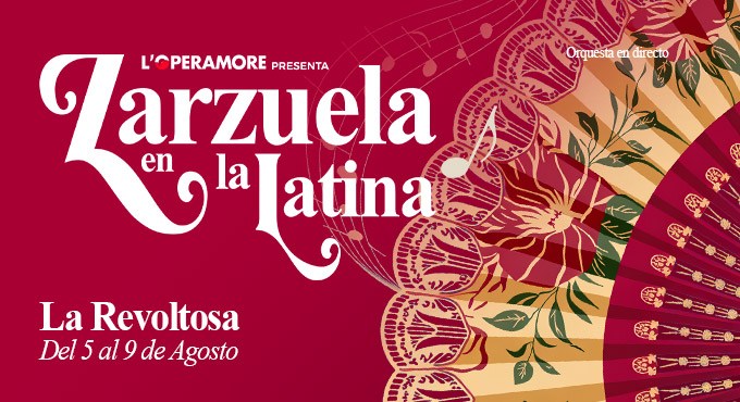 Cartel del espectáculo La Revoltosa - Zarzuela en La Latina