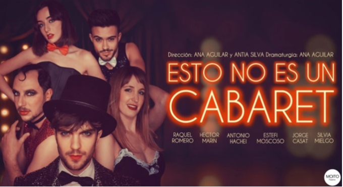 Cartel del espectáculo Esto no es un Cabaret