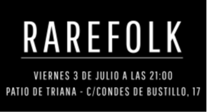 Cartel del espectáculo Rarefolk