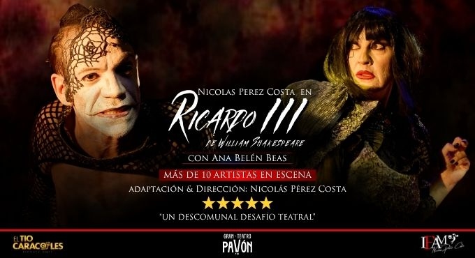 Cartel del espectáculo Ricardo III