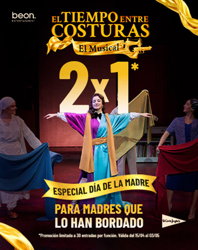 Cartel del espectáculo El Tiempo Entre Costuras