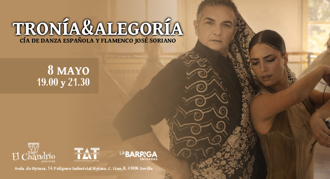Cartel del espectáculo Tronía & Alegoría
