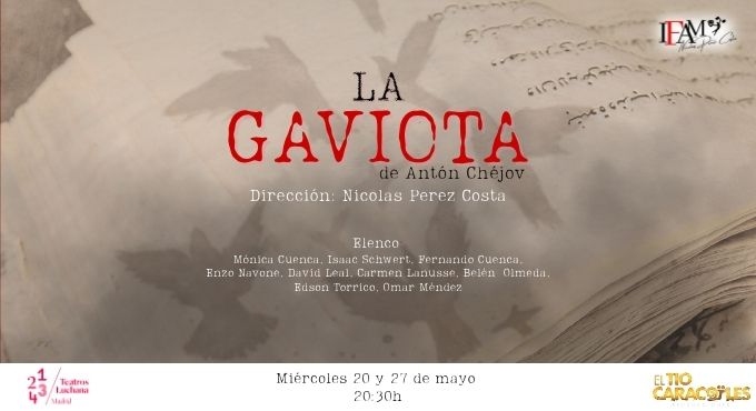 Cartel del espectáculo La Gaviota