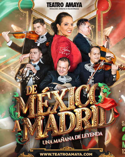Cartel del espectáculo De México a Madrid – Una mañana de leyenda
