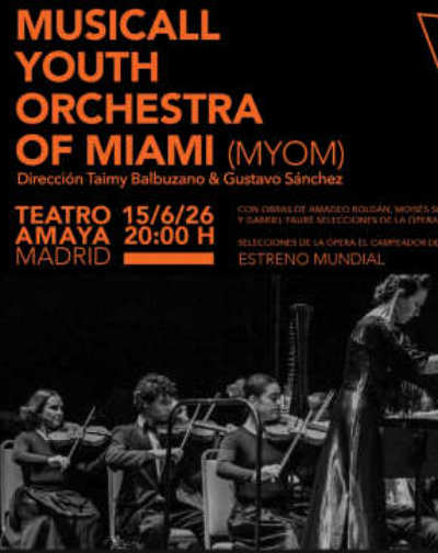 Cartel del espectáculo Musical Youth Orchestra of Miami (MYOM)