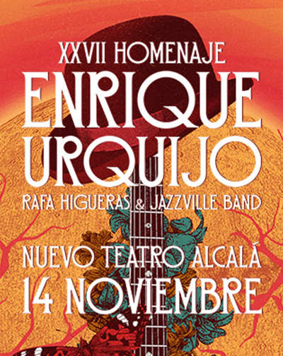 Cartel del espectáculo XXVII Homenaje Enrique Urquijo