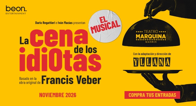 Cartel del espectáculo La Cena de los Idiotas - El Musical