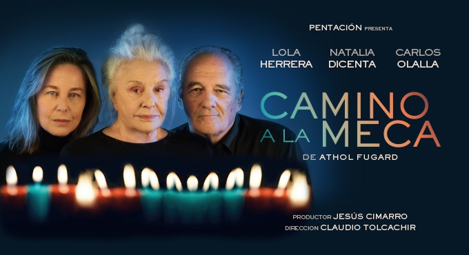 Cartel del espectáculo Camino a la Meca