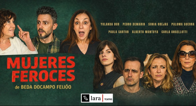 Cartel del espectáculo Mujeres feroces