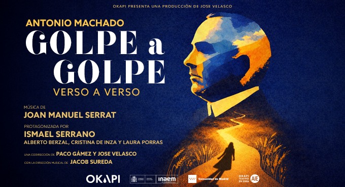 Cartel del espectáculo GOLPE A GOLPE verso a verso