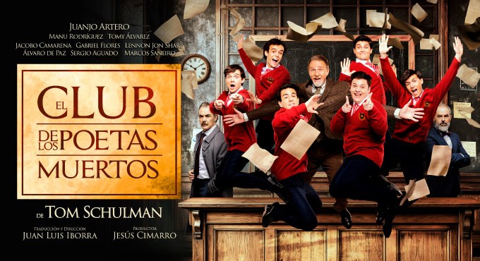 Cartel del espectáculo El Club de los Poetas Muertos