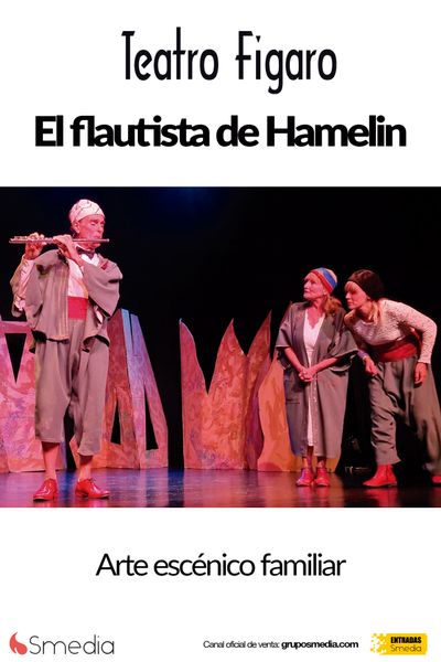 Cartel del espectáculo El flautista de Hamelin