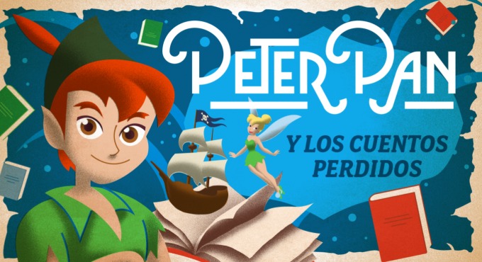 Cartel del espectáculo Peter Pan y los Cuentos Perdidos