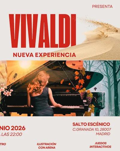 Cartel del espectáculo VIVALDI - Nueva Experiencia