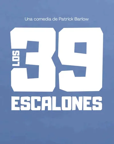 Cartel del espectáculo Los 39 escalones