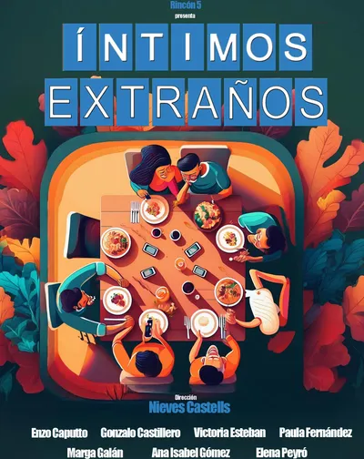 Cartel del espectáculo Íntimos extraños