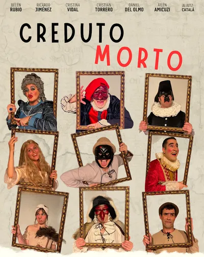 Cartel del espectáculo Creduto Morto