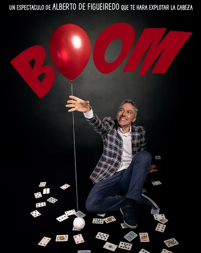 Cartel del espectáculo Boom - Alberto de Figuereido