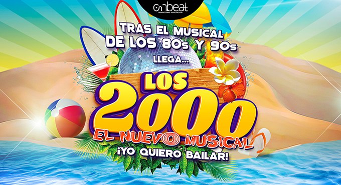 Cartel del espectáculo Los 2000 - El Musical -