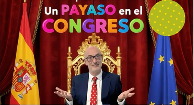 Cartel del espectáculo Un Payaso en el Congreso