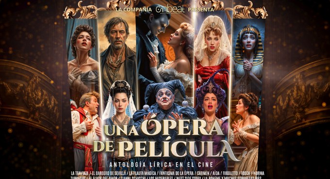 Cartel del espectáculo Una ópera de película