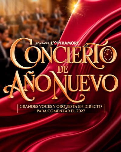 Cartel del espectáculo Concierto de Año Nuevo