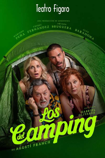 Cartel del espectáculo Los del Camping