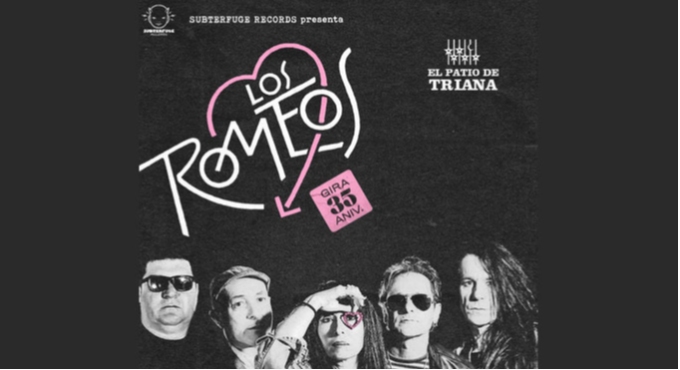 Cartel del espectáculo Los Romeos