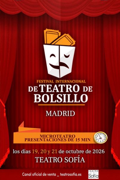 Cartel del espectáculo Festival Internacional de Teatro de Bolsillo - VI Edición