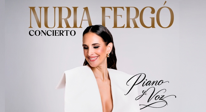 Cartel del espectáculo Nuria Fergó - Piano y Voz