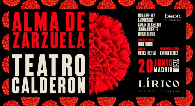 Cartel del espectáculo Alma de Zarzuela