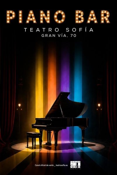 Cartel del espectáculo Piano Bar